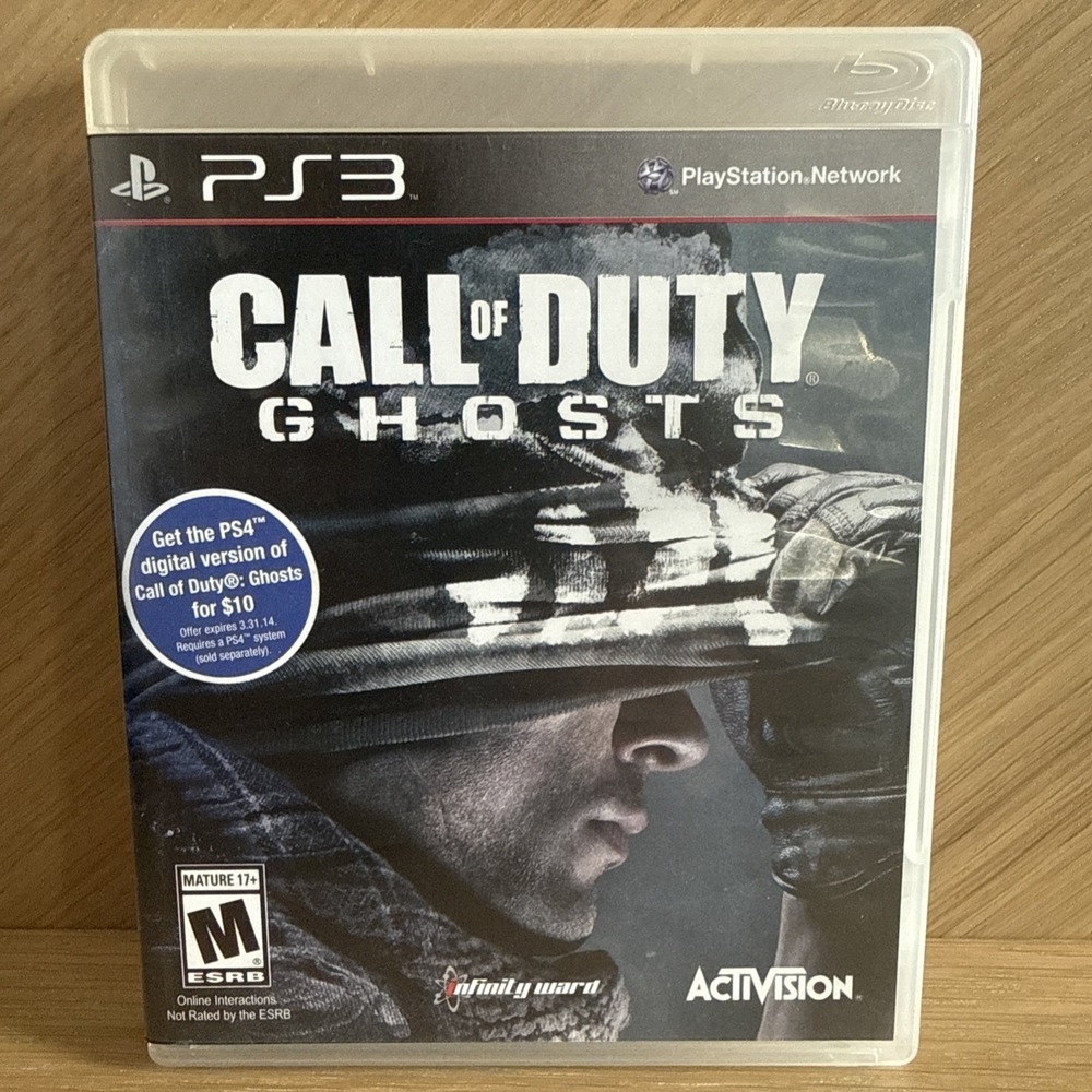 Call of Duty: Ghosts (PlayStation 3, 2013) PS3 TESTED!